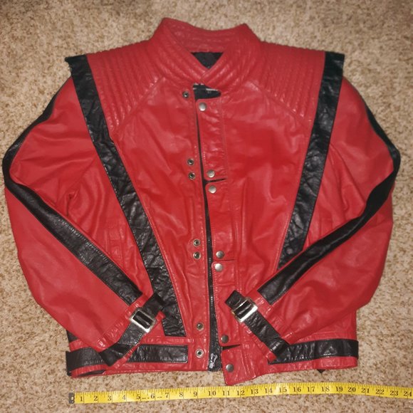 Michael Jackson Thriller Leather Jacket 42 Mens S/M - Picture 1 of 9